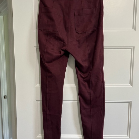 Anthropologie Maeve High Rise Seamed Split Hem Skinny Pants Size 8 - Picture 3 of 11